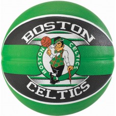 М'яч баскетбольний гумовий для вулиці Spalding NBA Team Boston Celtics розмір 7