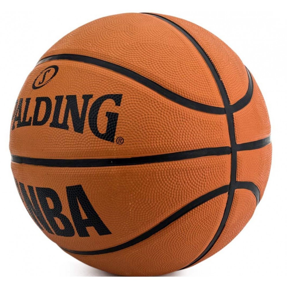Мяч баскетбольный Spalding NBA размер 7 резиновый коричневый (3001500200017)