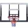 Щит баскетбольный игровой Basketball Hoop 120х80 см с кольцом 45 см и сеткой (S008S)