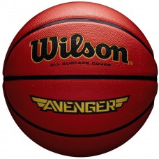 Мяч баскетбольный Wilson Avenger размер 7 резиновый, для улицы и зала (WTB5550XB07)