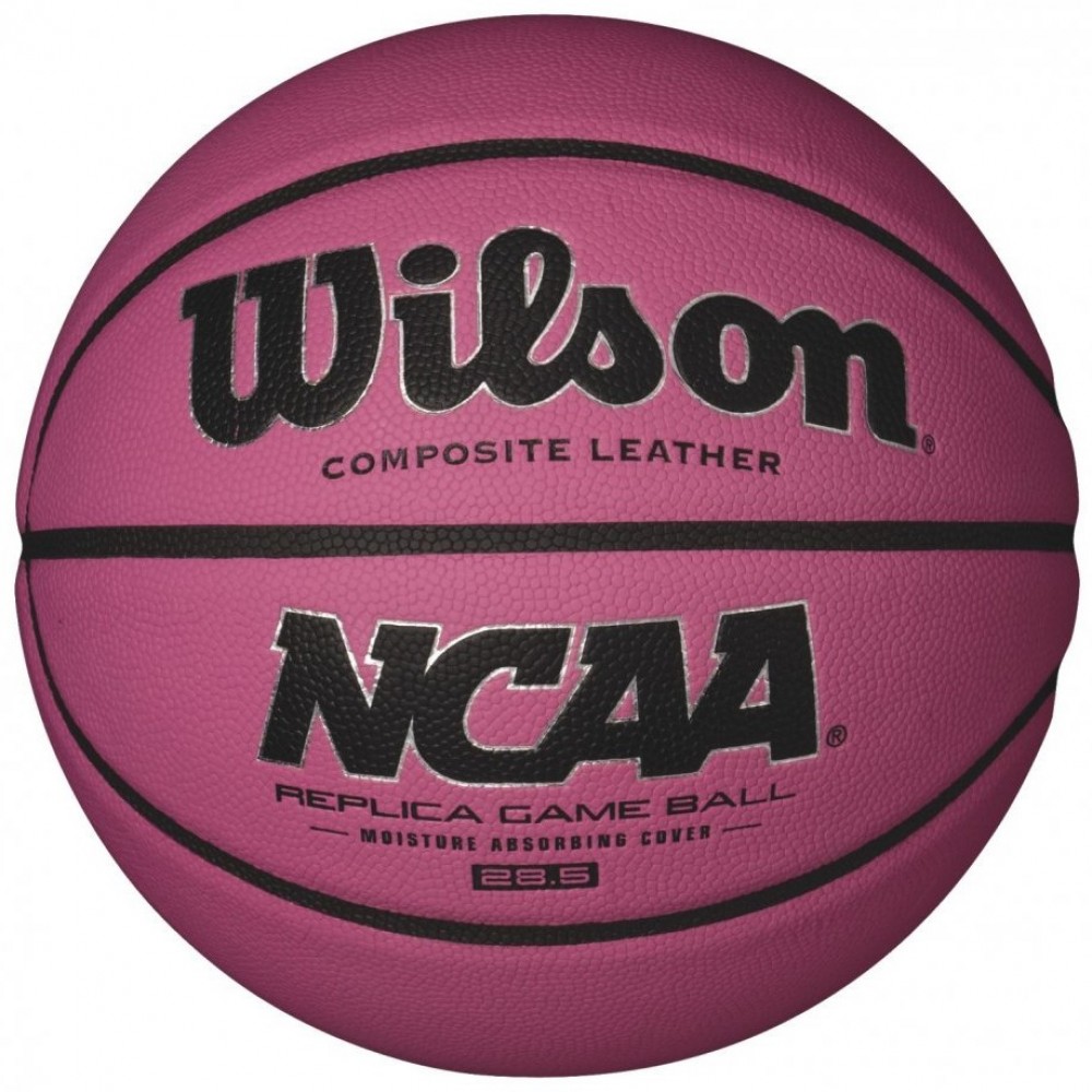 Мяч баскетбольный Wilson NCAA PINK BBALL размер 6 композитная кожа розовый (WTB0731XBPINK)