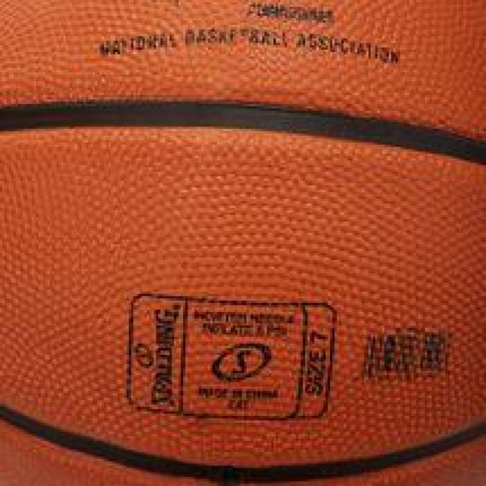 Мяч баскетбольный Spalding NBA Logoman SGT размер 7 оранжевый