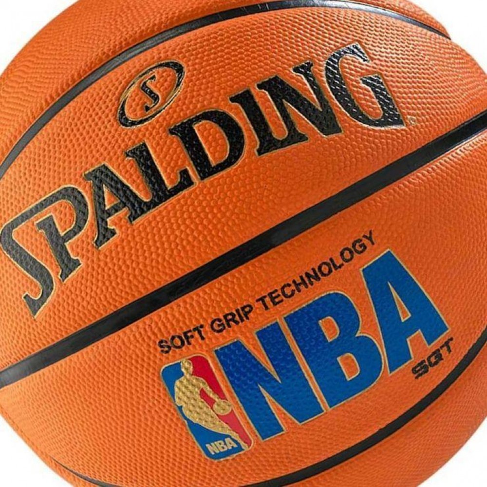 Мяч баскетбольный Spalding NBA Logoman SGT размер 7 оранжевый