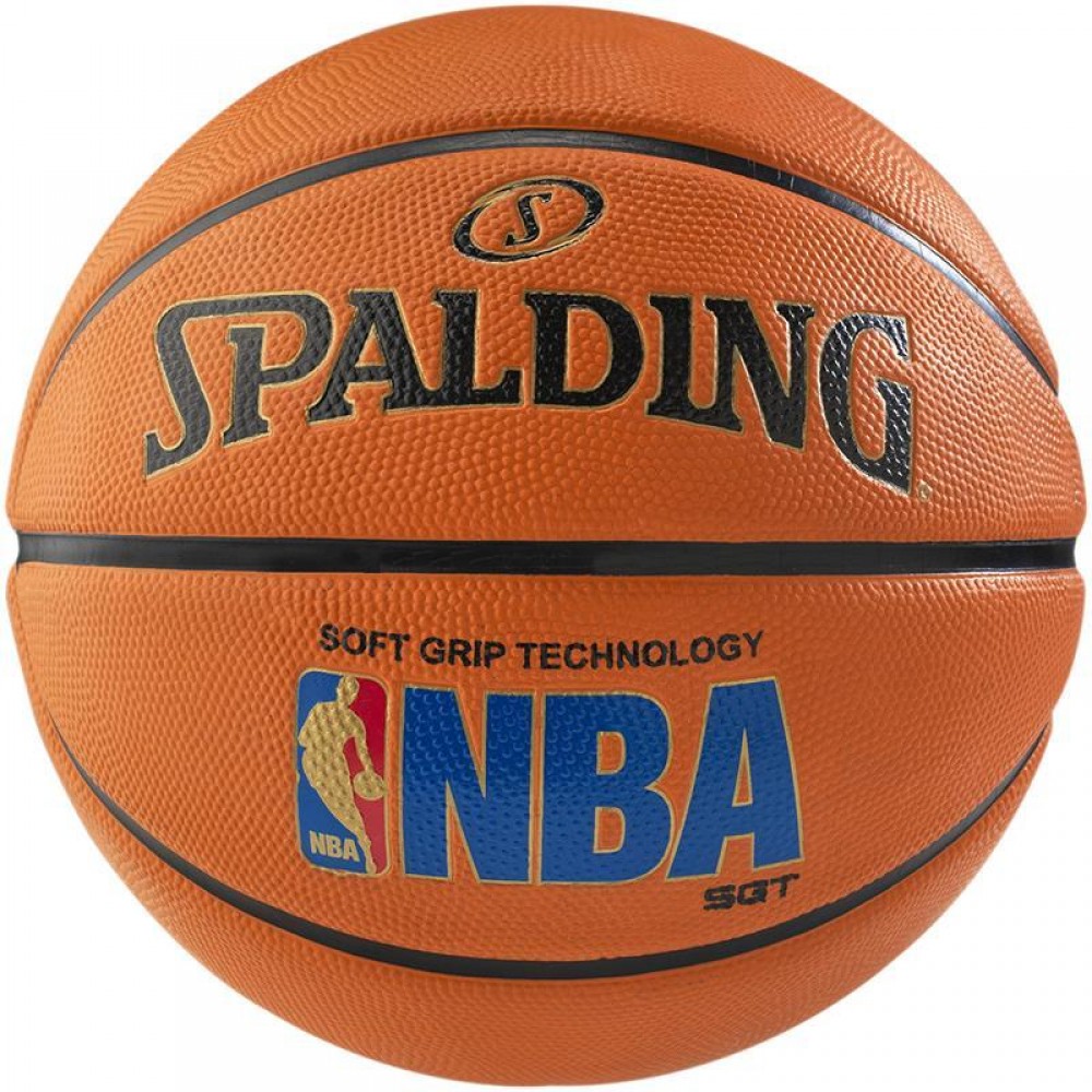 Мяч баскетбольный Spalding NBA Logoman SGT размер 7 оранжевый