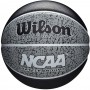Мяч баскетбольный Wilson NCAA BATTLEGROUND размер 7 резиновый для улицы-зала черно-серый (WTB2501XB07)