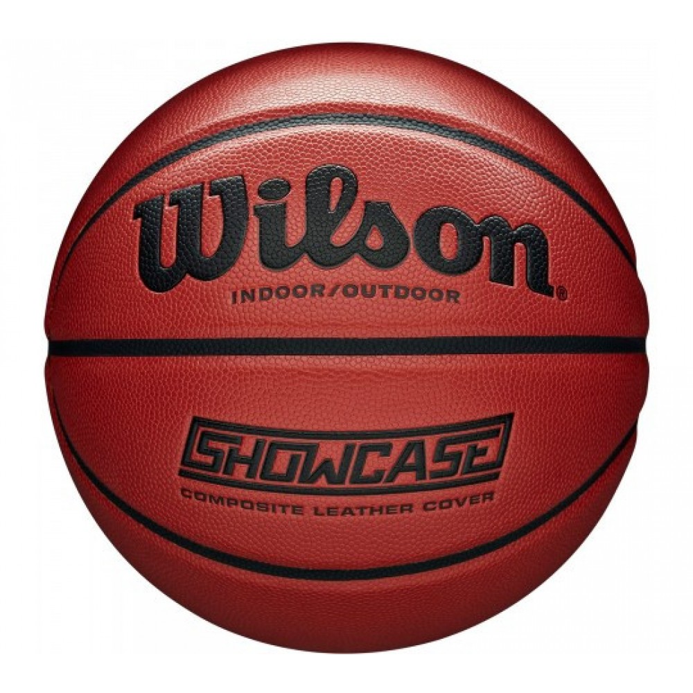Мяч баскетбольный Wilson Showcase In/OutDoor размер 7 композитная кожа для улицы-зала (WTB2677XB07)