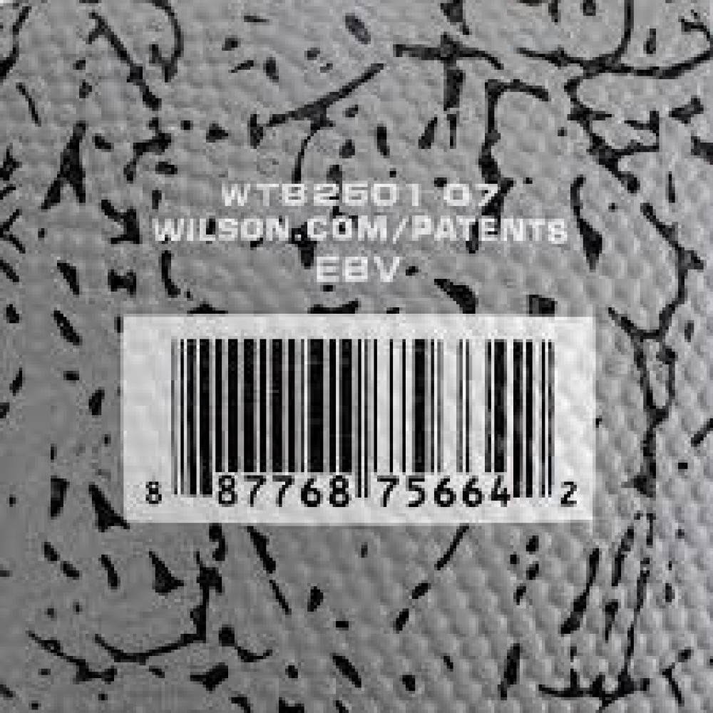 Мяч баскетбольный Wilson NCAA BATTLEGROUND размер 7 резиновый для улицы-зала черно-серый (WTB2501XB07)