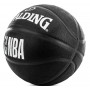 Мяч баскетбольный Spalding NBA Black размер 7 резиновый черный (3001500300017)