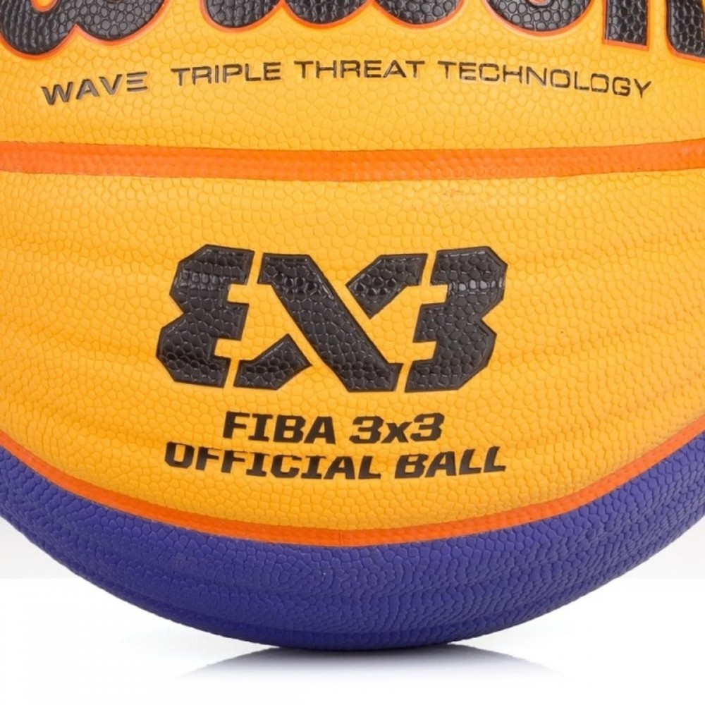 Мяч баскетбольный официальный Wilson Official FIBA 3х3 Game Ball размер 6 композитная кожа (WTB0533XBFFBB)