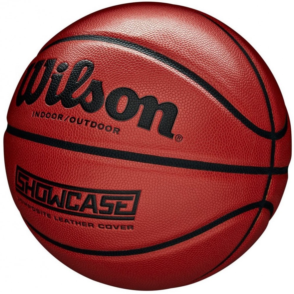 Мяч баскетбольный Wilson Showcase In/OutDoor размер 7 композитная кожа для улицы-зала (WTB2677XB07)