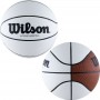 Мяч баскетбольный Wilson Autograph Mini Bball размер 3 сувенирный для автографов (WTB0503)