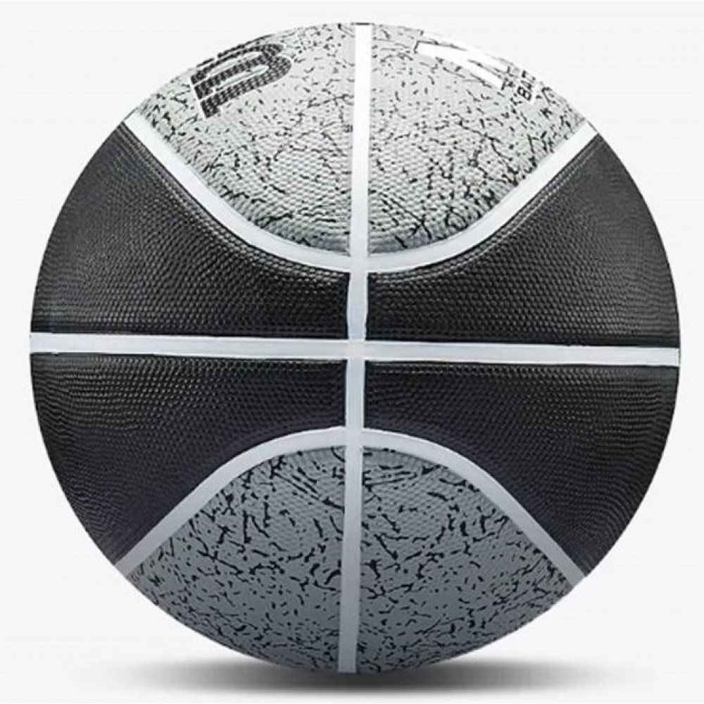 Мяч баскетбольный Wilson NCAA BATTLEGROUND размер 7 резиновый для улицы-зала черно-серый (WTB2501XB07)