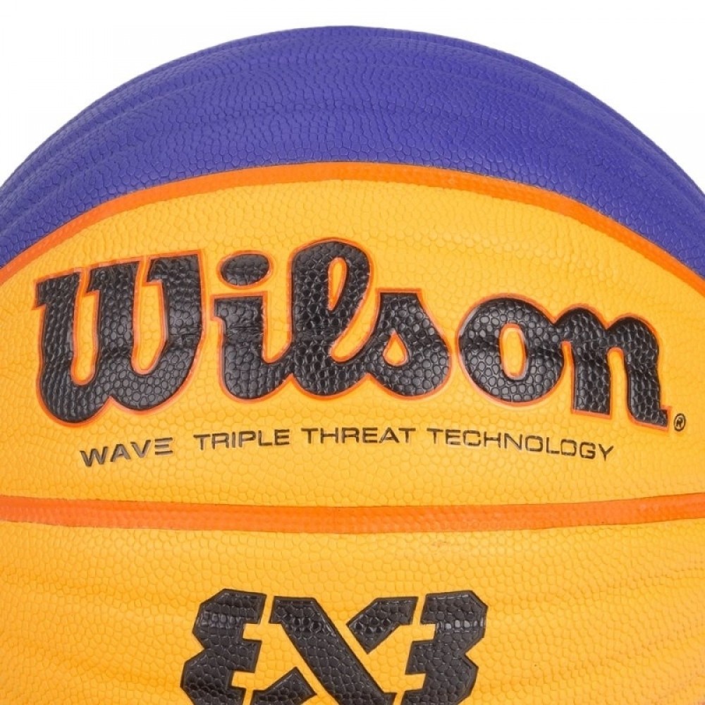 Мяч баскетбольный официальный Wilson Official FIBA 3х3 Game Ball размер 6 композитная кожа (WTB0533XBFFBB)