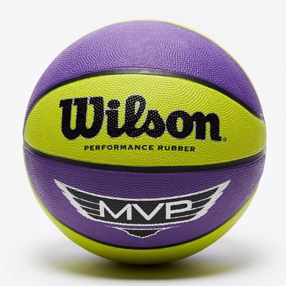 Мяч баскетбольный Wilson MVP размер 7 резиновый для улицы-зала (WTB9067XB)