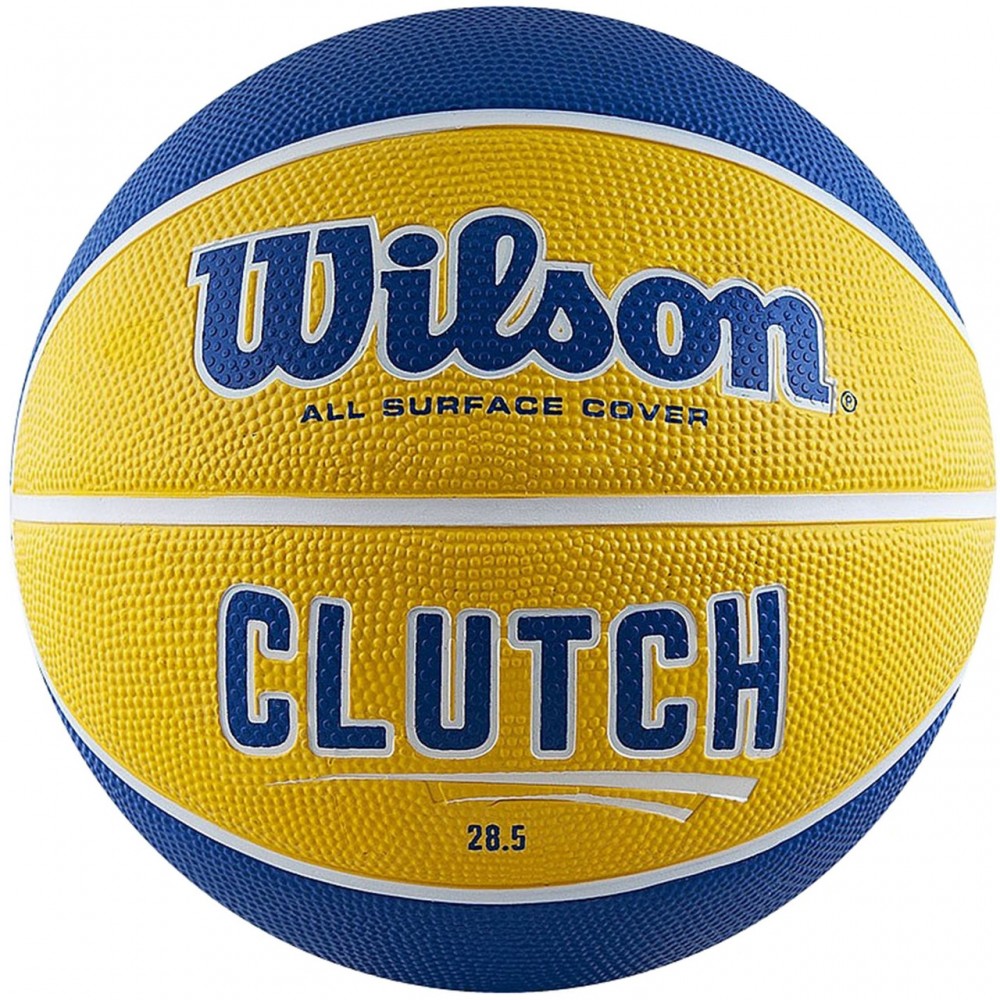 Мяч баскетбольный Wilson Clutch размер 6,7 резиновый для игры на улице-в зале (WTB14199XB07)