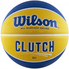 Мяч баскетбольный Wilson Clutch размер 6,7 резиновый для игры на улице-в зале (WTB14199XB07)